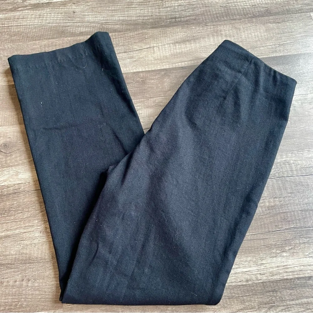 Rag and Bone Black Straight Leg Pants Size 8